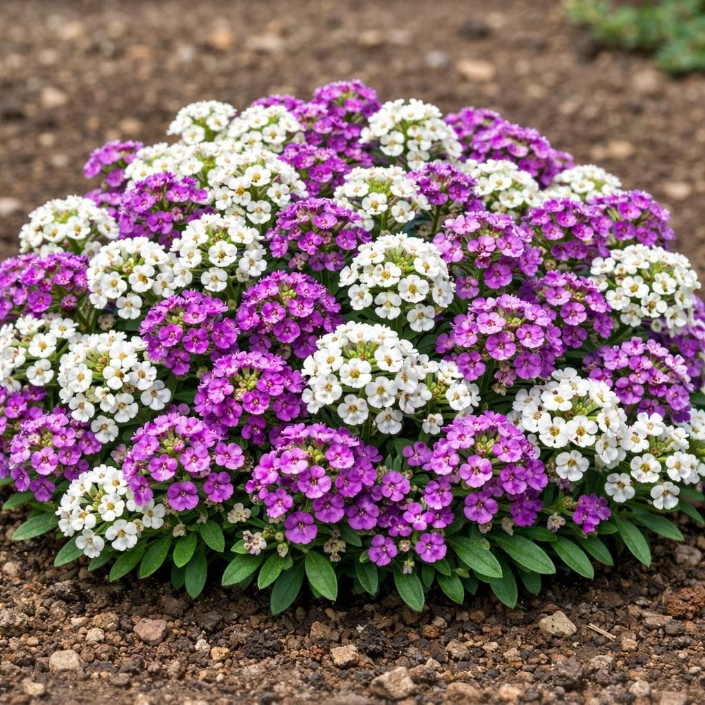Alyssum mature