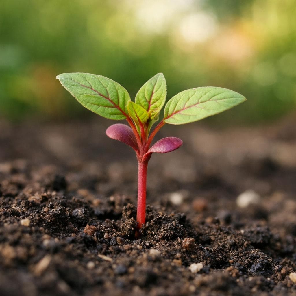 Amaranth seedling