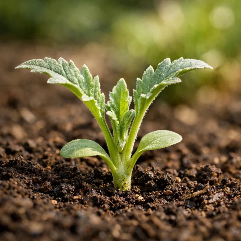 Artichoke seedling