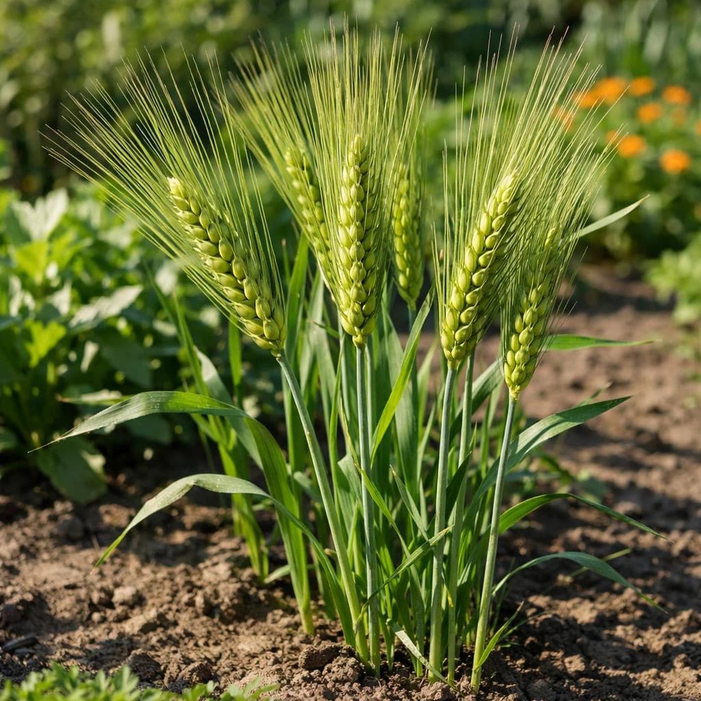 Barley mature