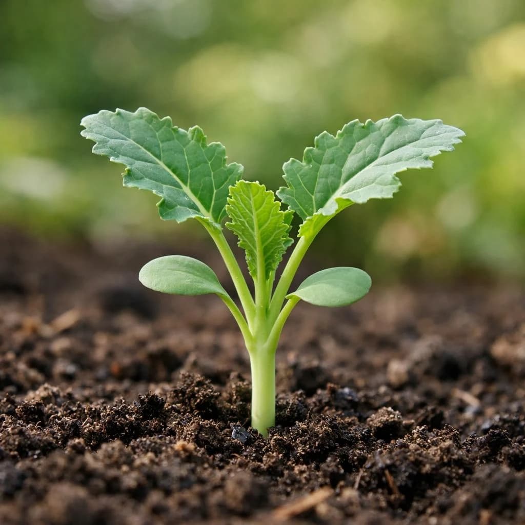 Broccoli seedling
