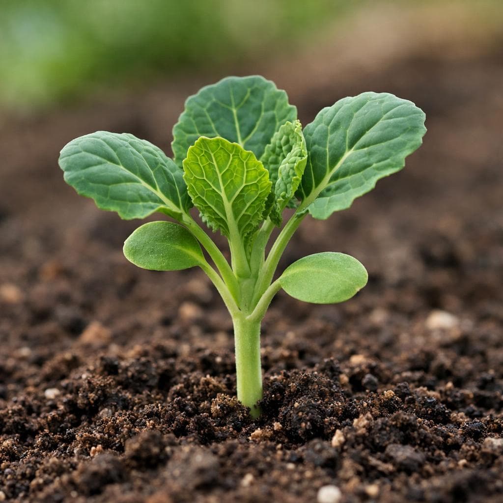 Brussels Sprouts seedling
