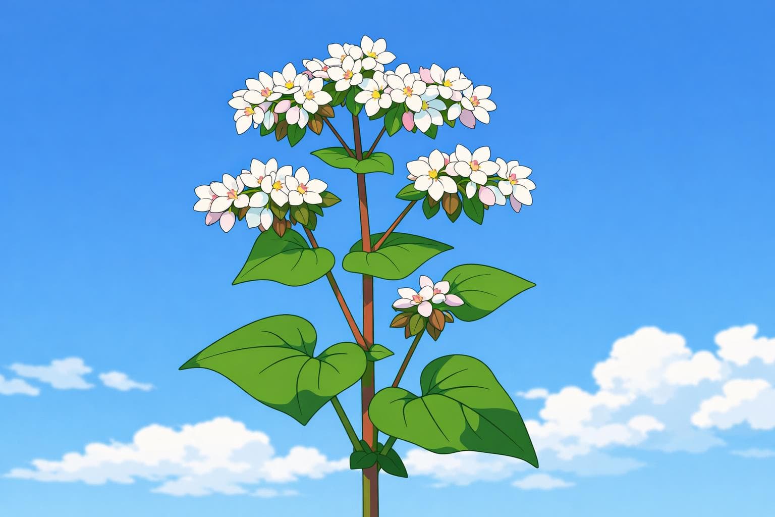 Buckwheat illustration