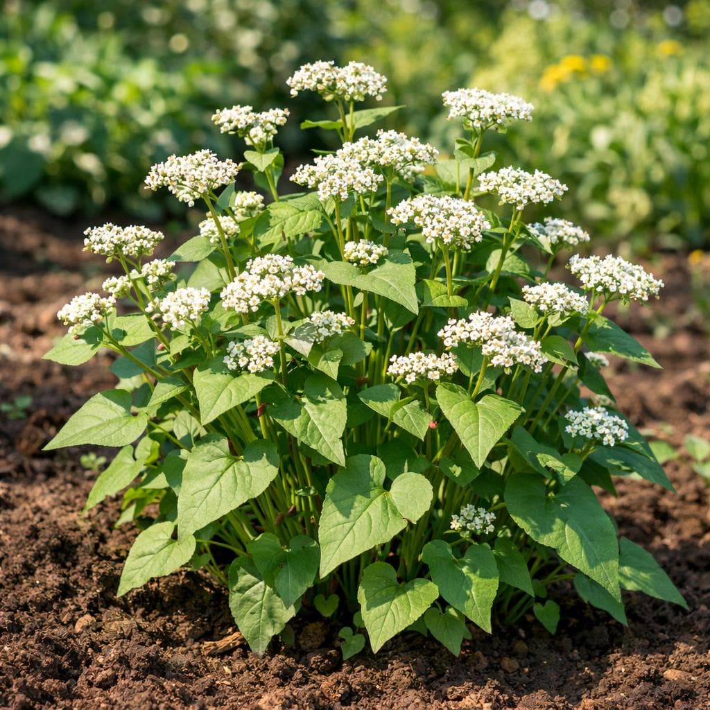 Buckwheat mature