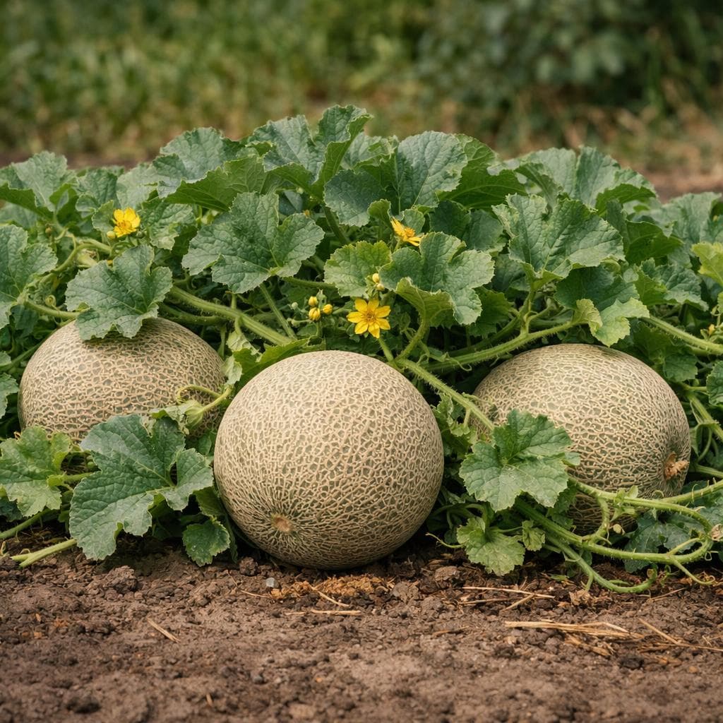 Cantaloupe mature