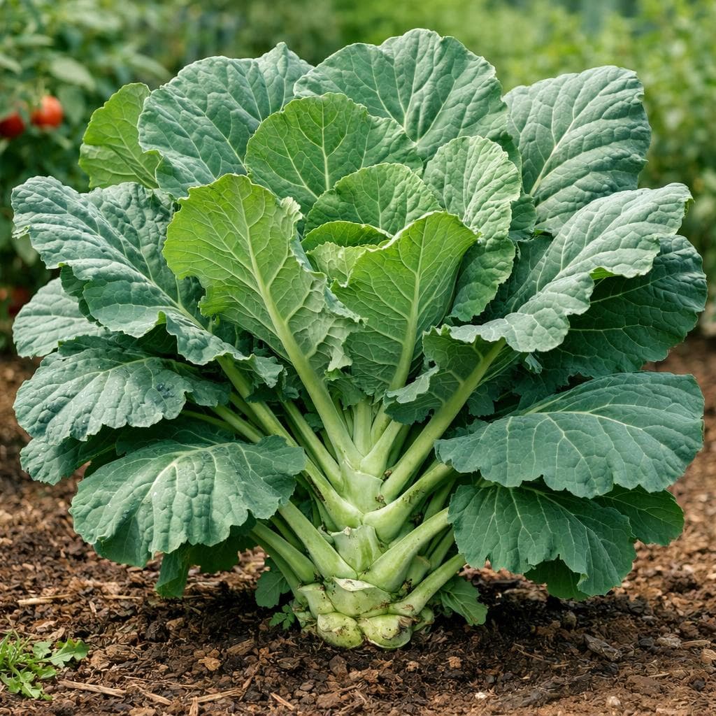 Collards mature