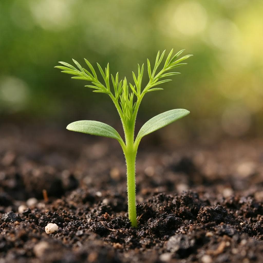 Cumin seedling