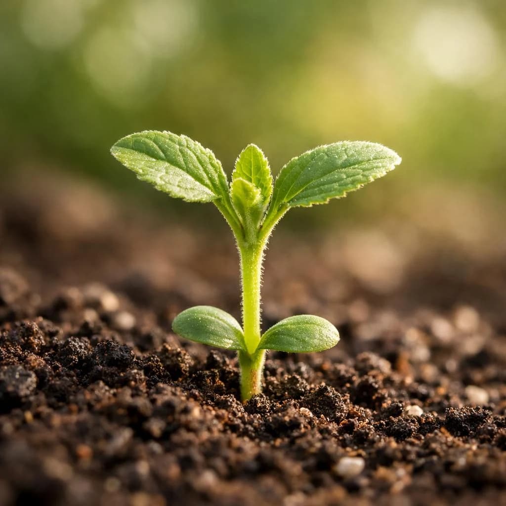Daisy seedling