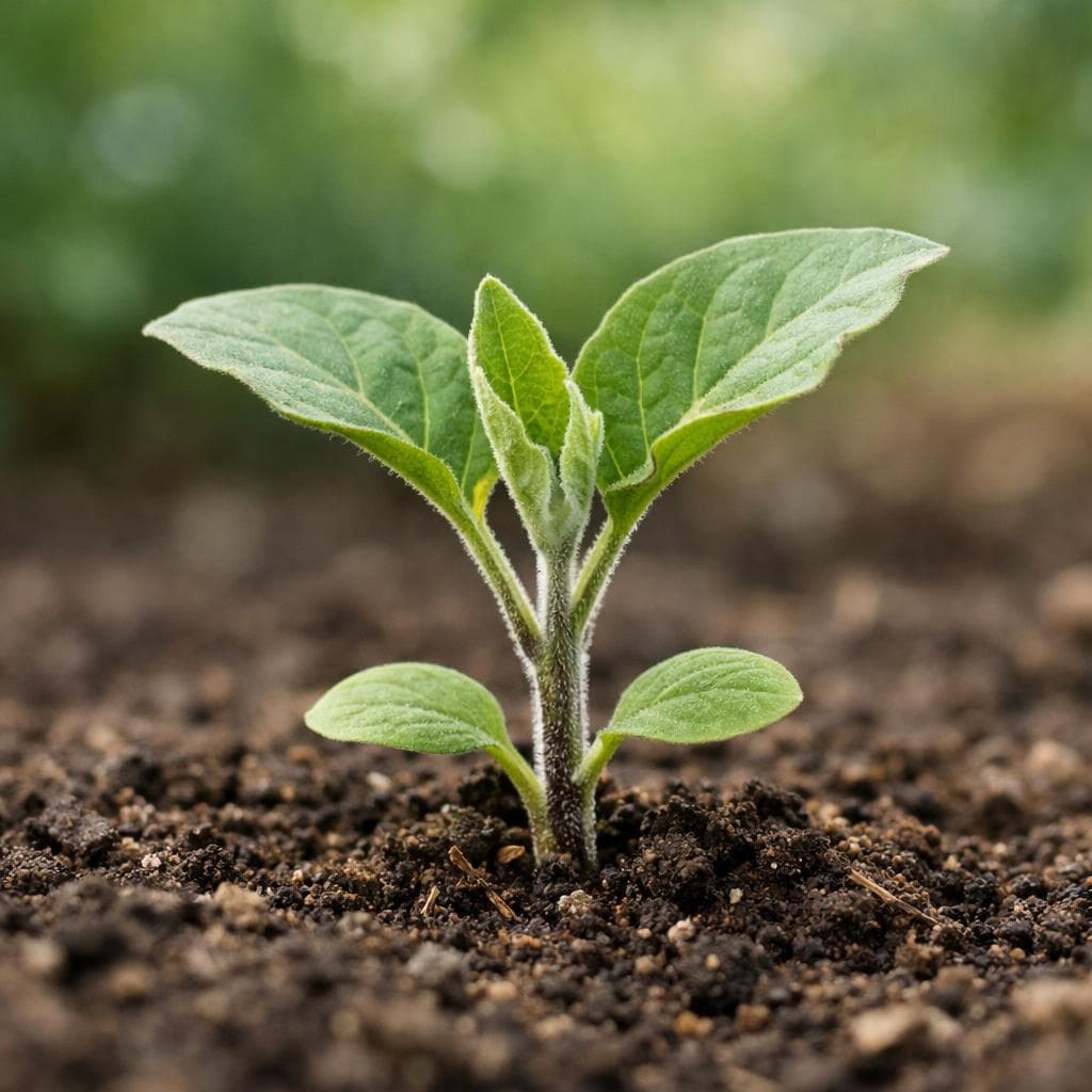 Eggplant seedling