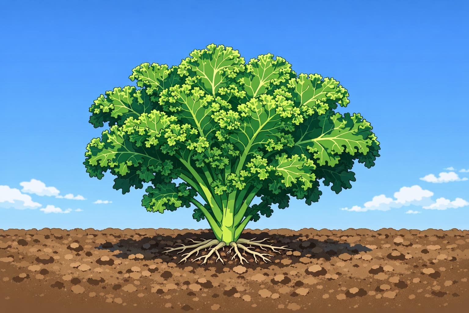 Kale illustration