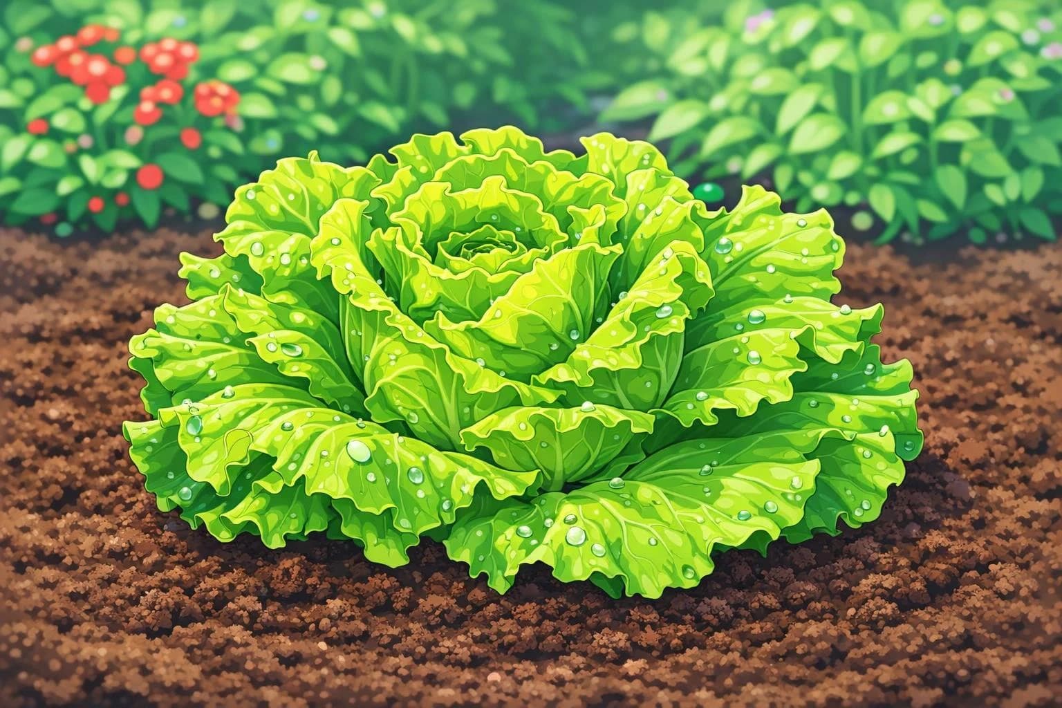 Lettuce illustration