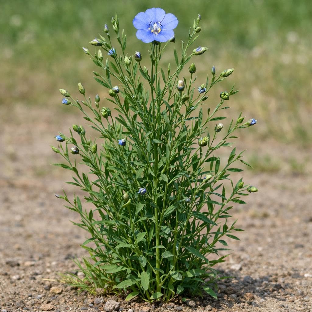 Linum mature