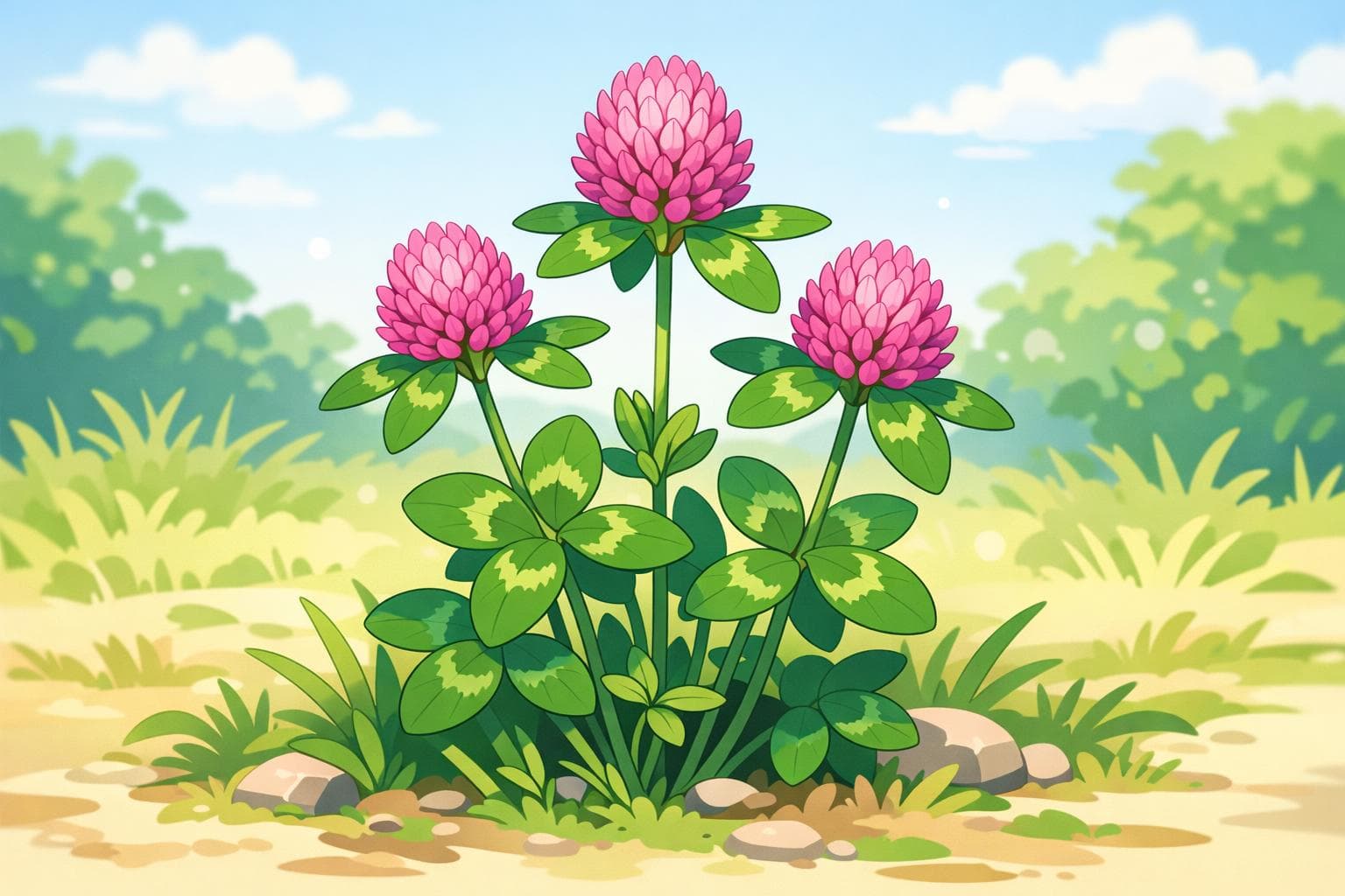 Red Clover illustration