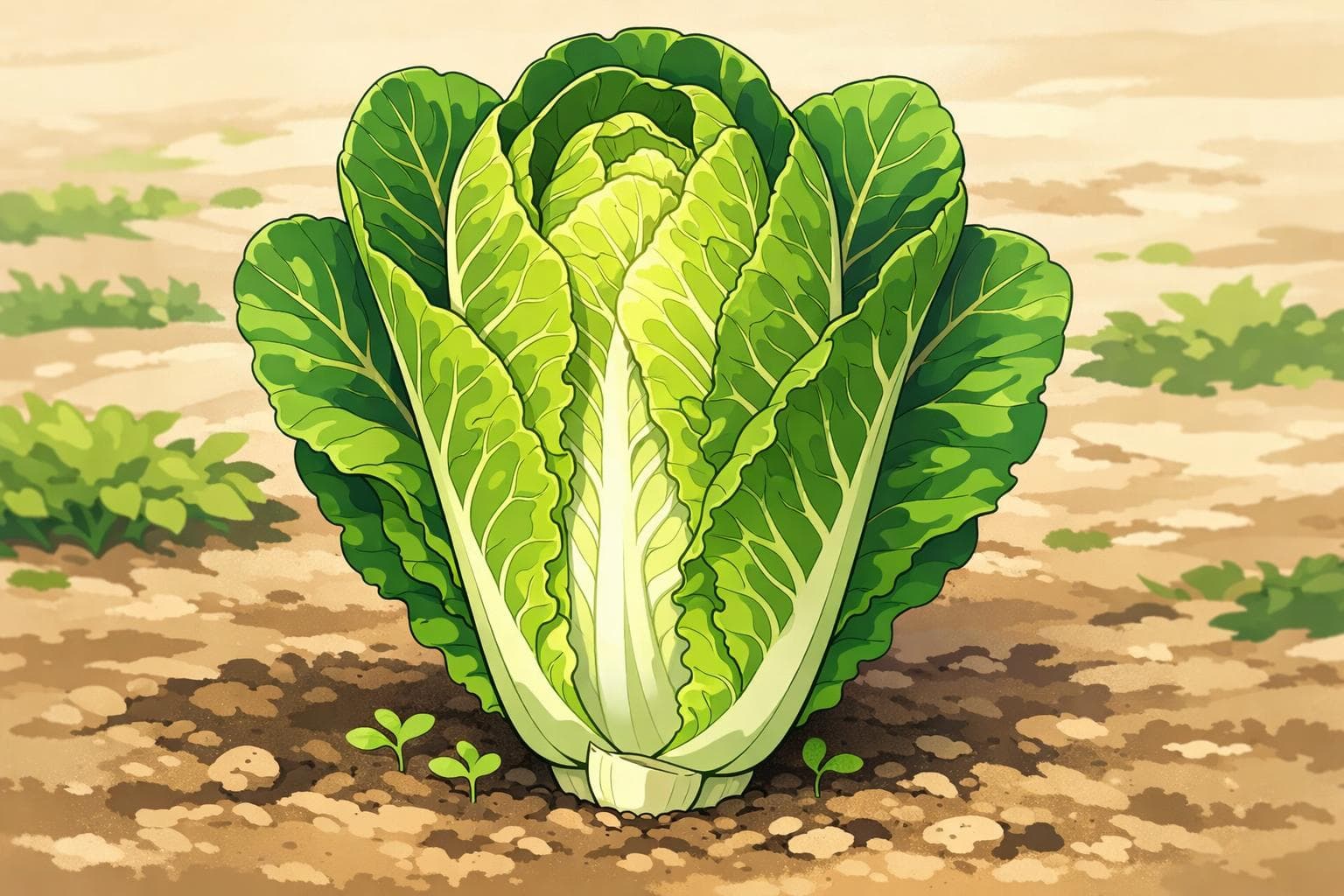 Romaine illustration