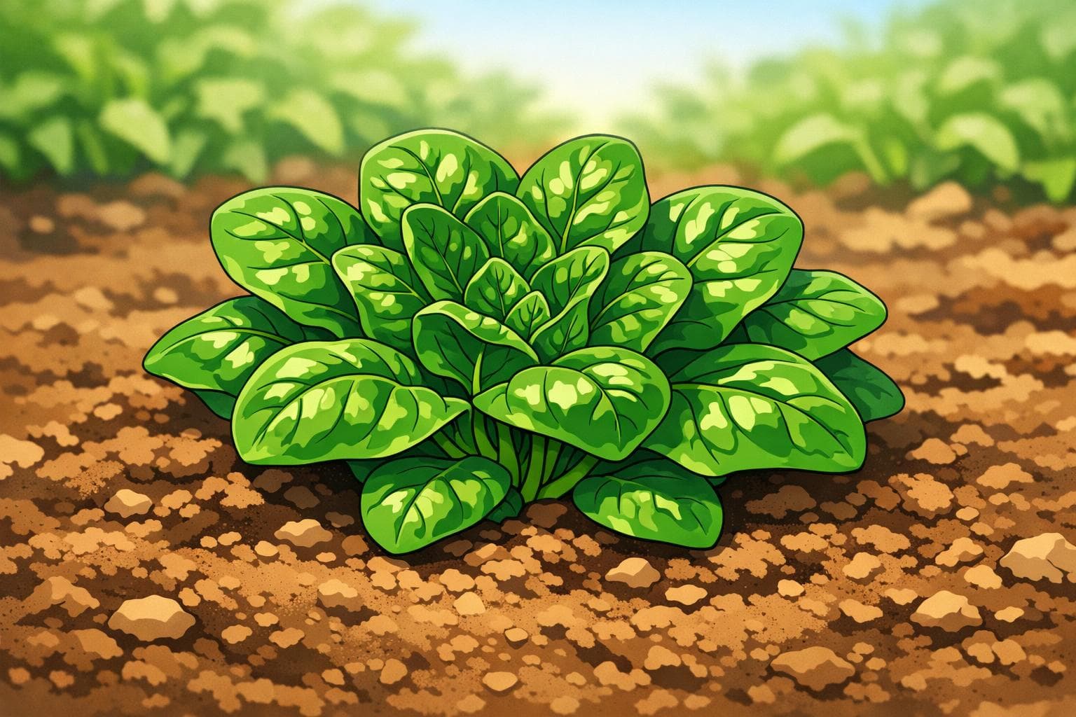 Spinach illustration