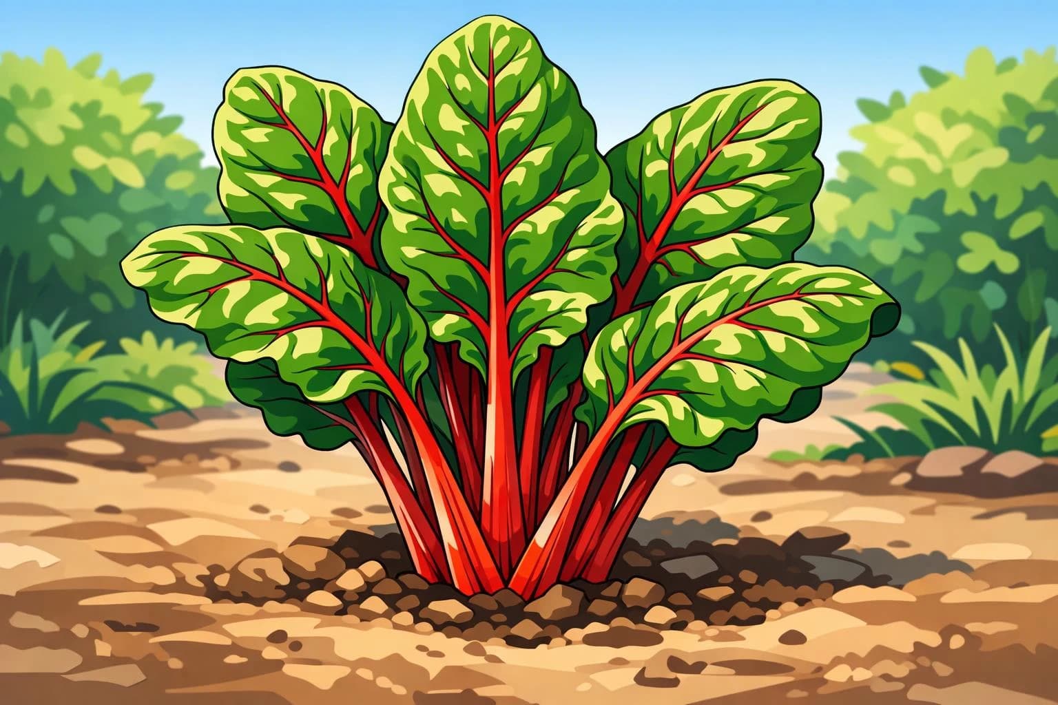 Swiss Chard illustration