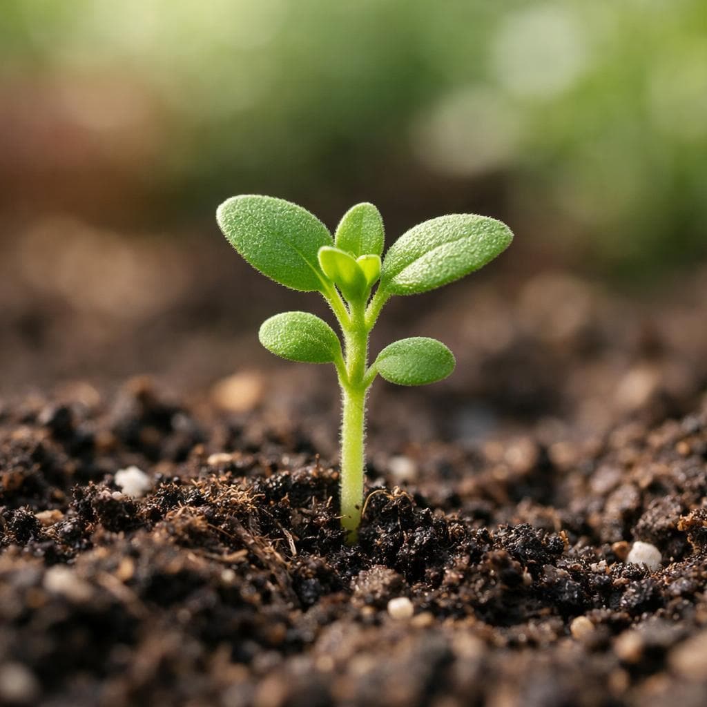 Thyme seedling