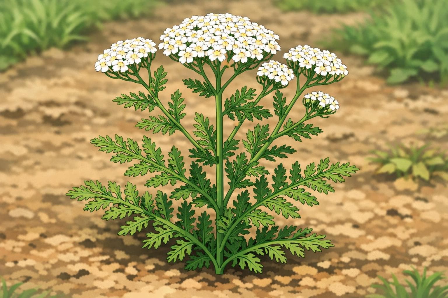 Yarrow illustration