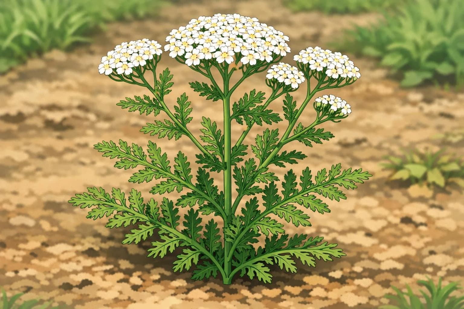 Yarrow illustration