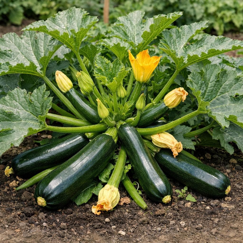 Zucchini mature