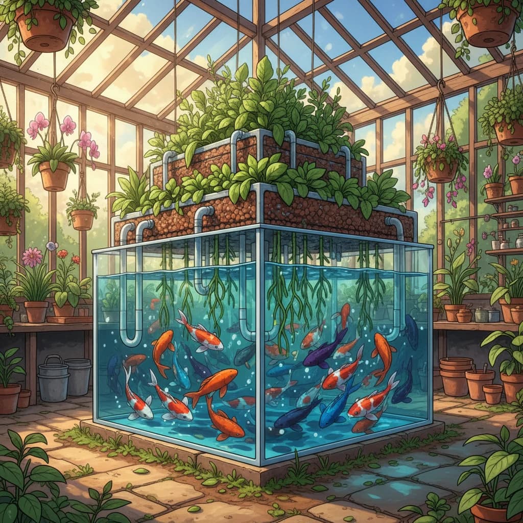 Aquaponics: Fish and Plants Working Together