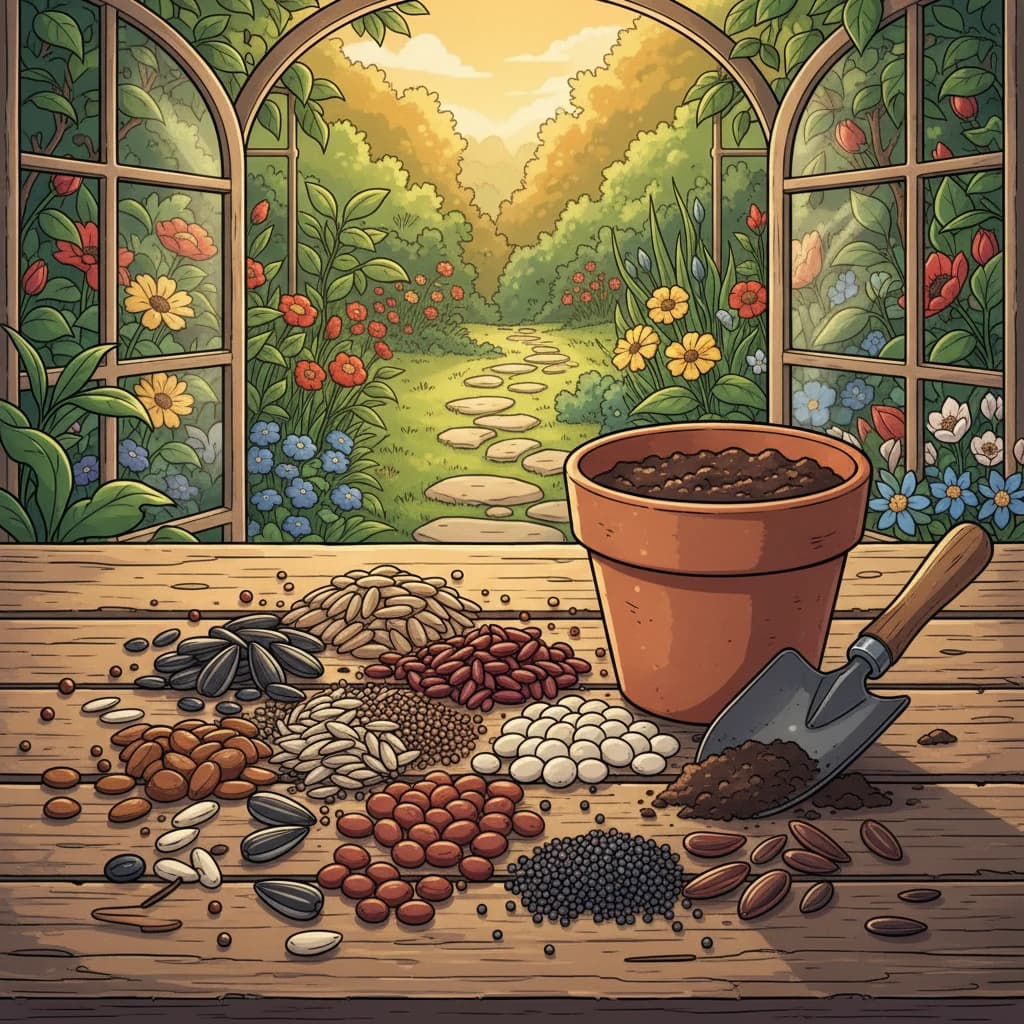 Votre aventure de jardinage commence par la compréhension des semences