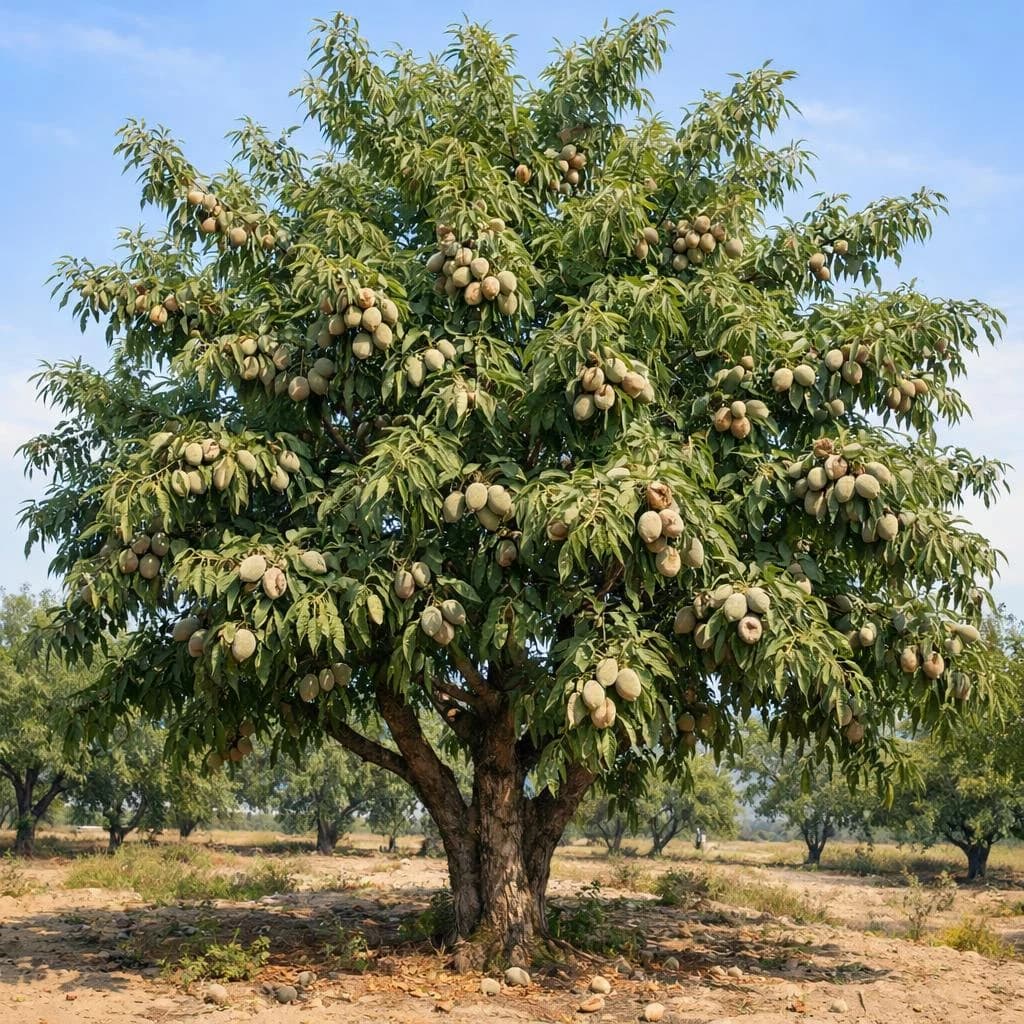 Almond mature