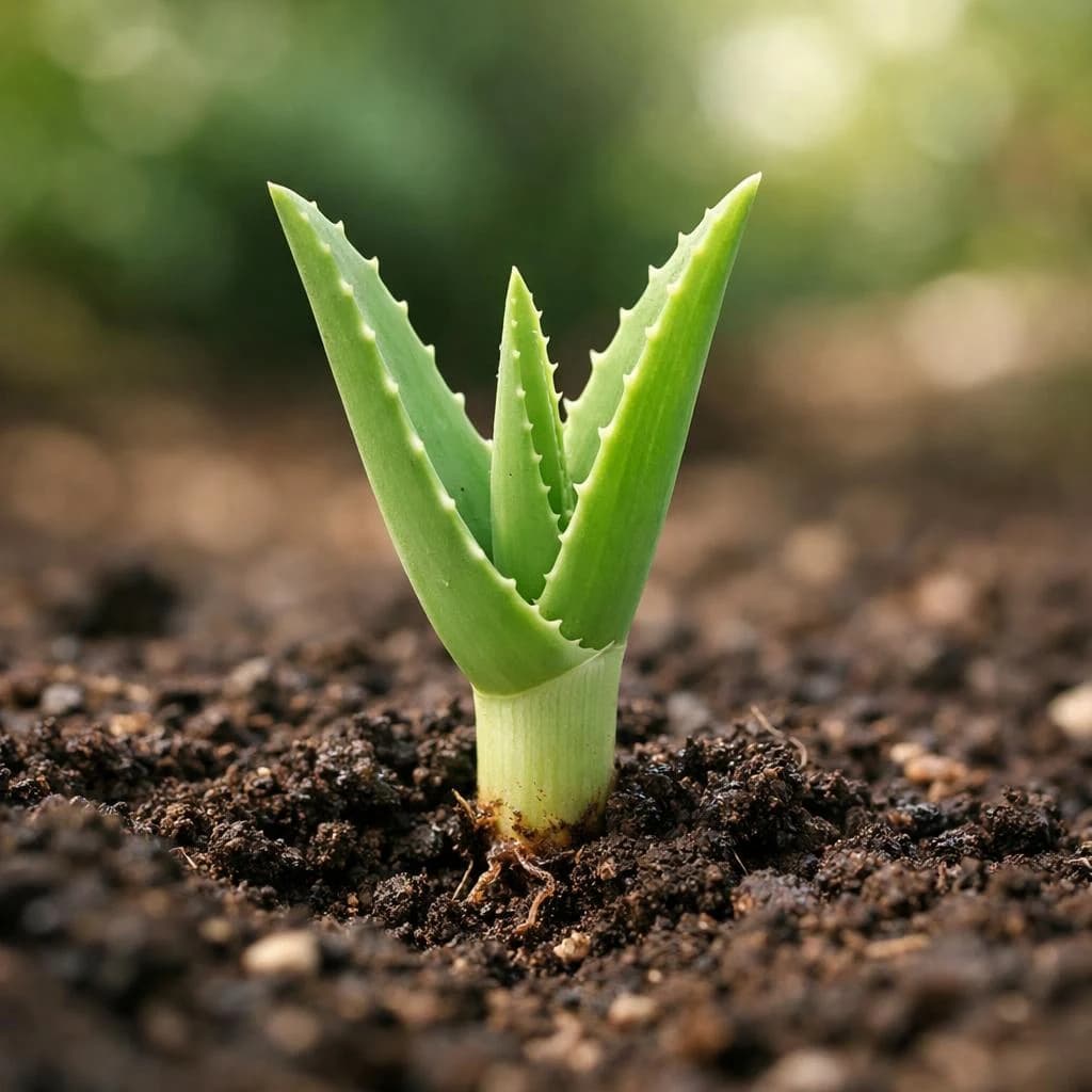 Aloe Vera seedling