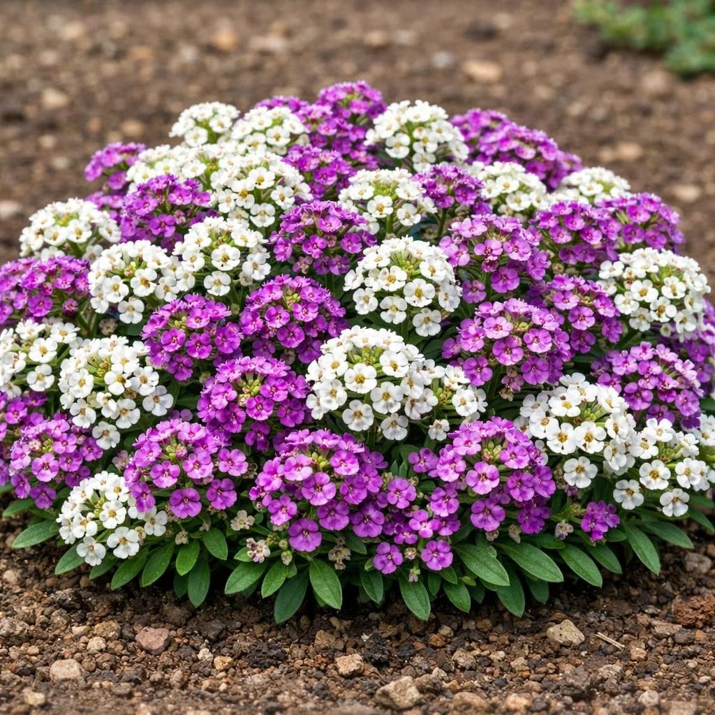 Alyssum mature