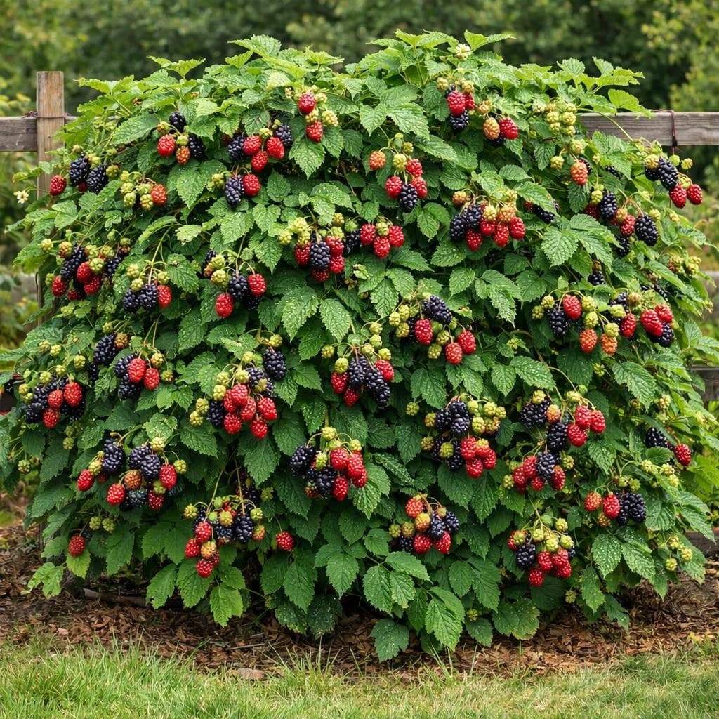 Boysenberry mature