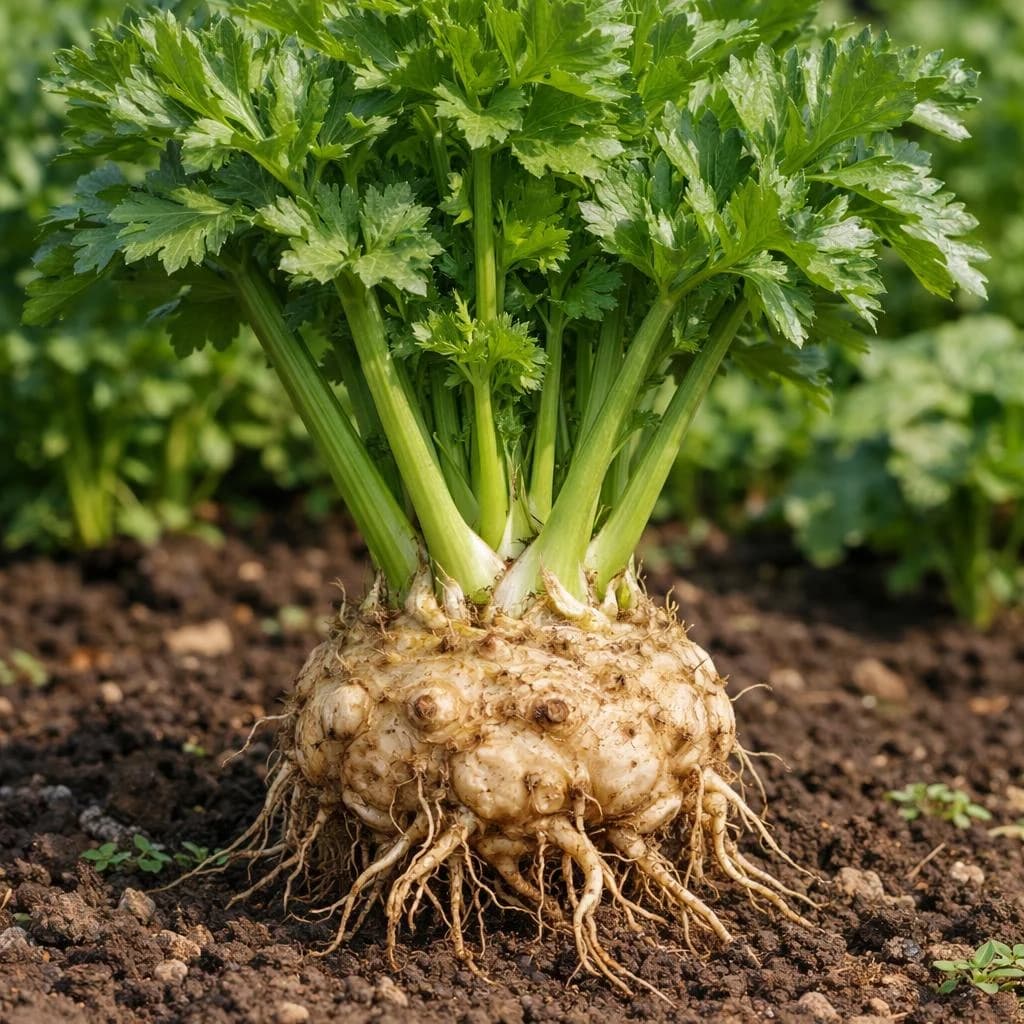 Celeriac mature