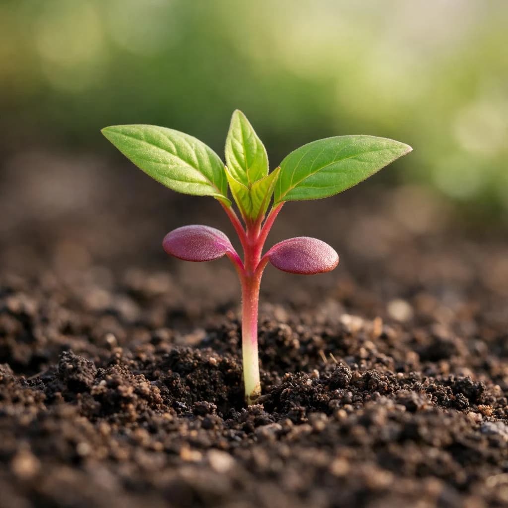 Celosia seedling