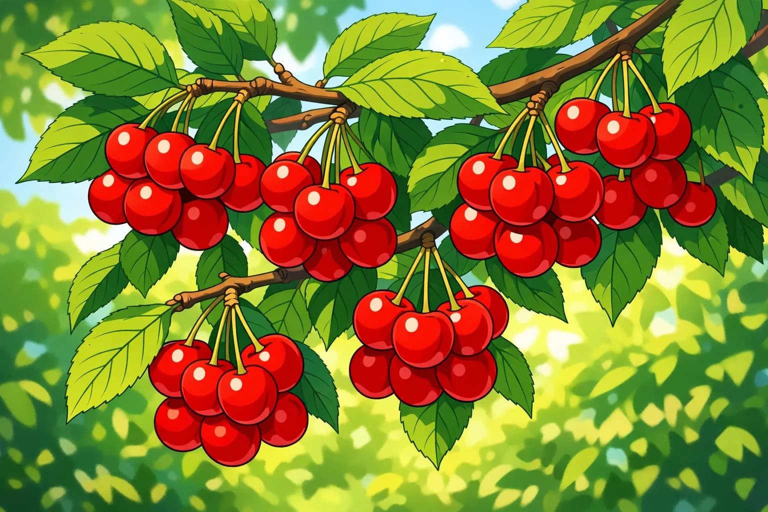 Cherry illustration