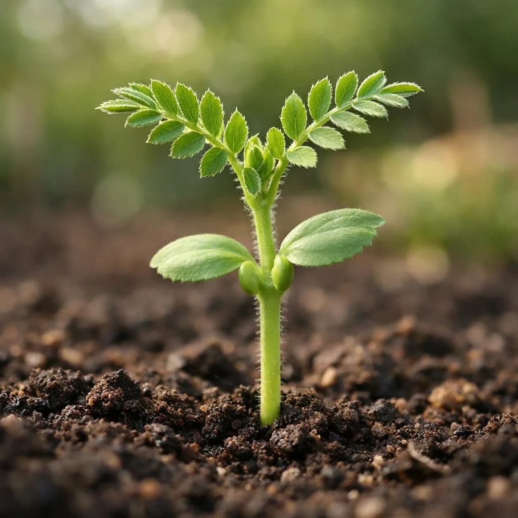 Chickpea seedling