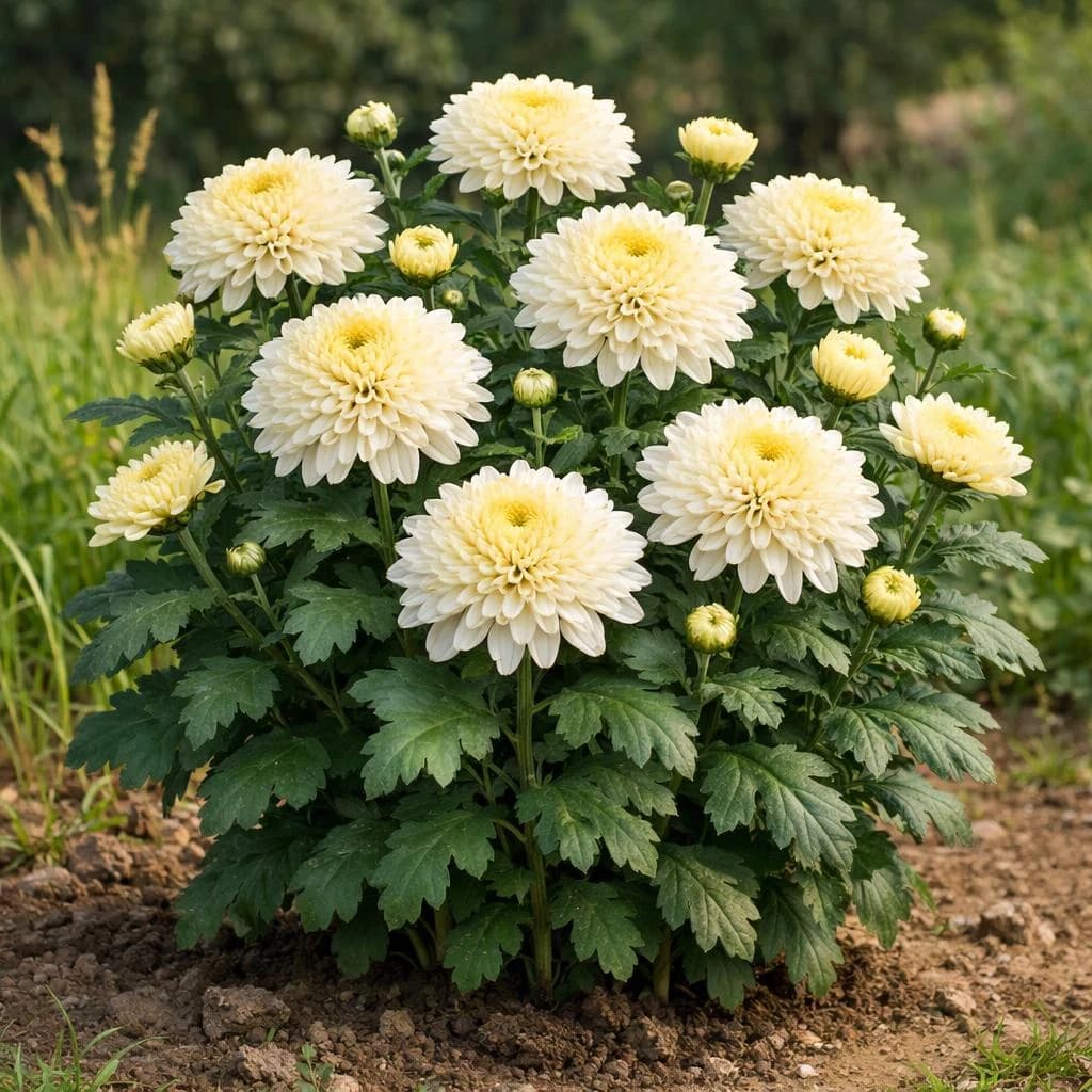 Chrysanthemum mature