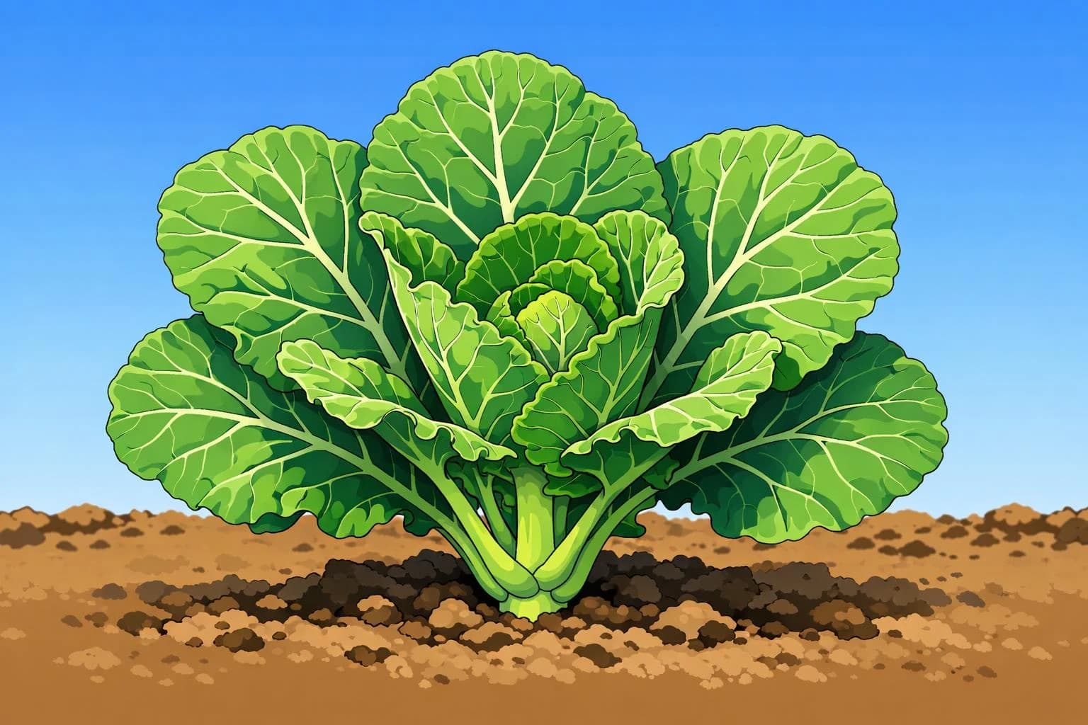 Collards illustration