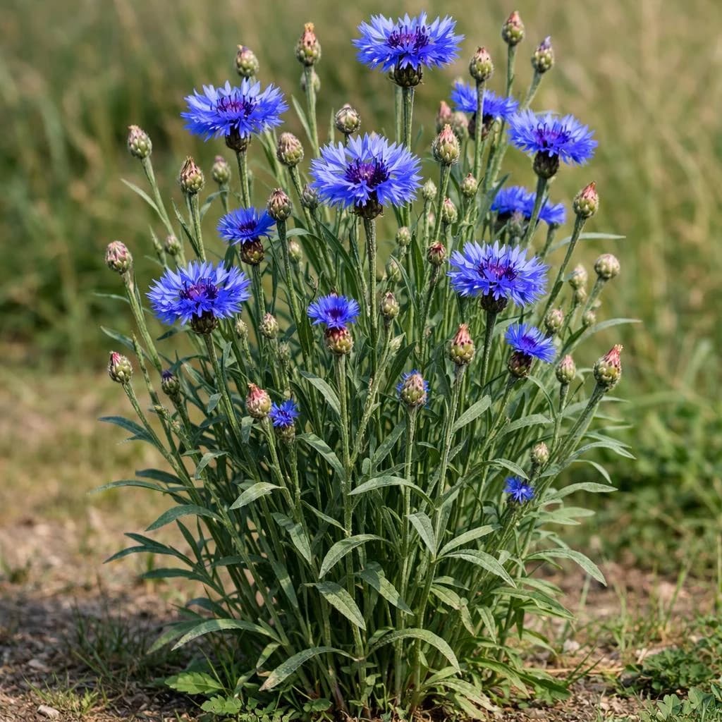Cornflower mature