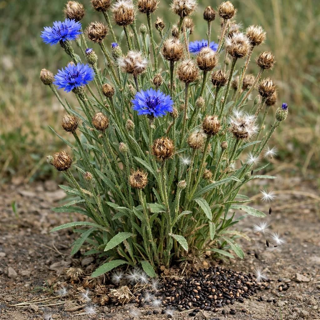 Cornflower seeds