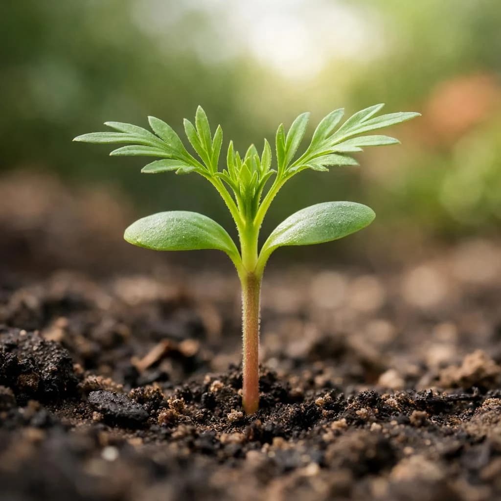 Cosmos seedling