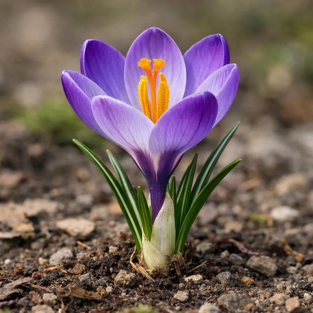 Crocus mature