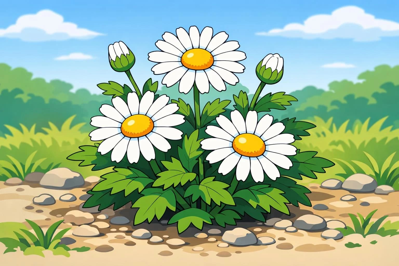 Daisy illustration