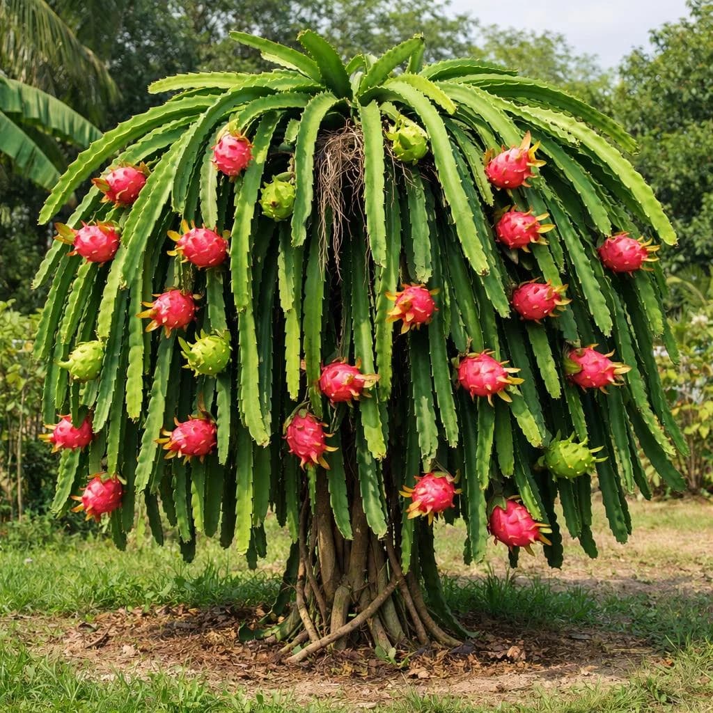 Dragon Fruit mature