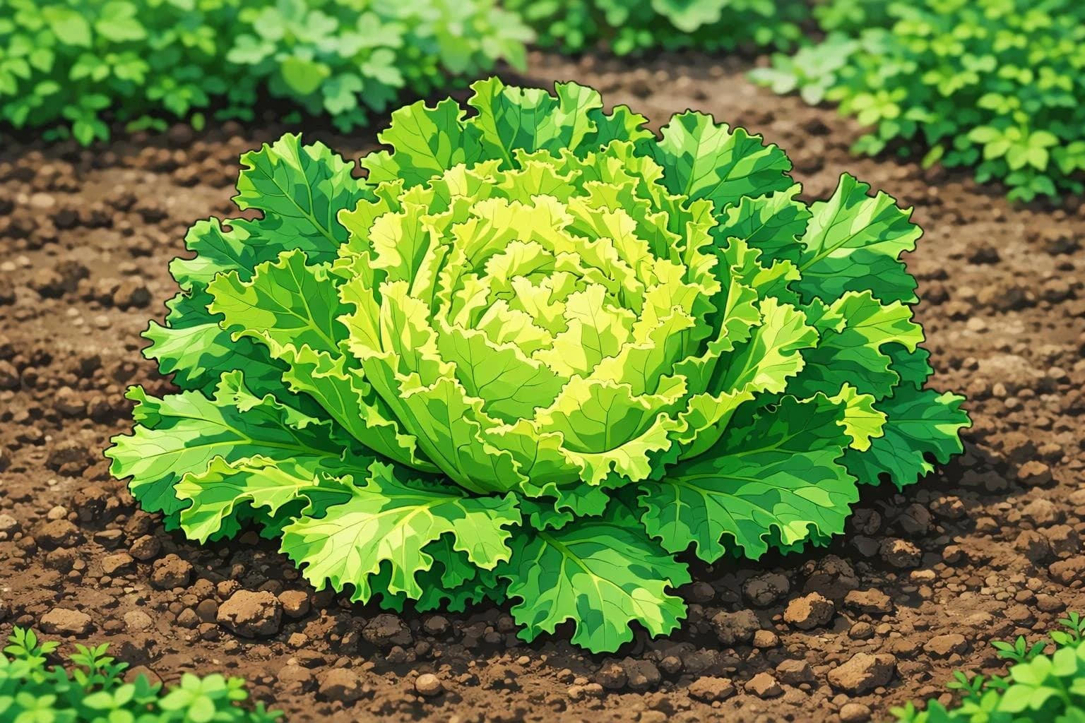 Endive illustration