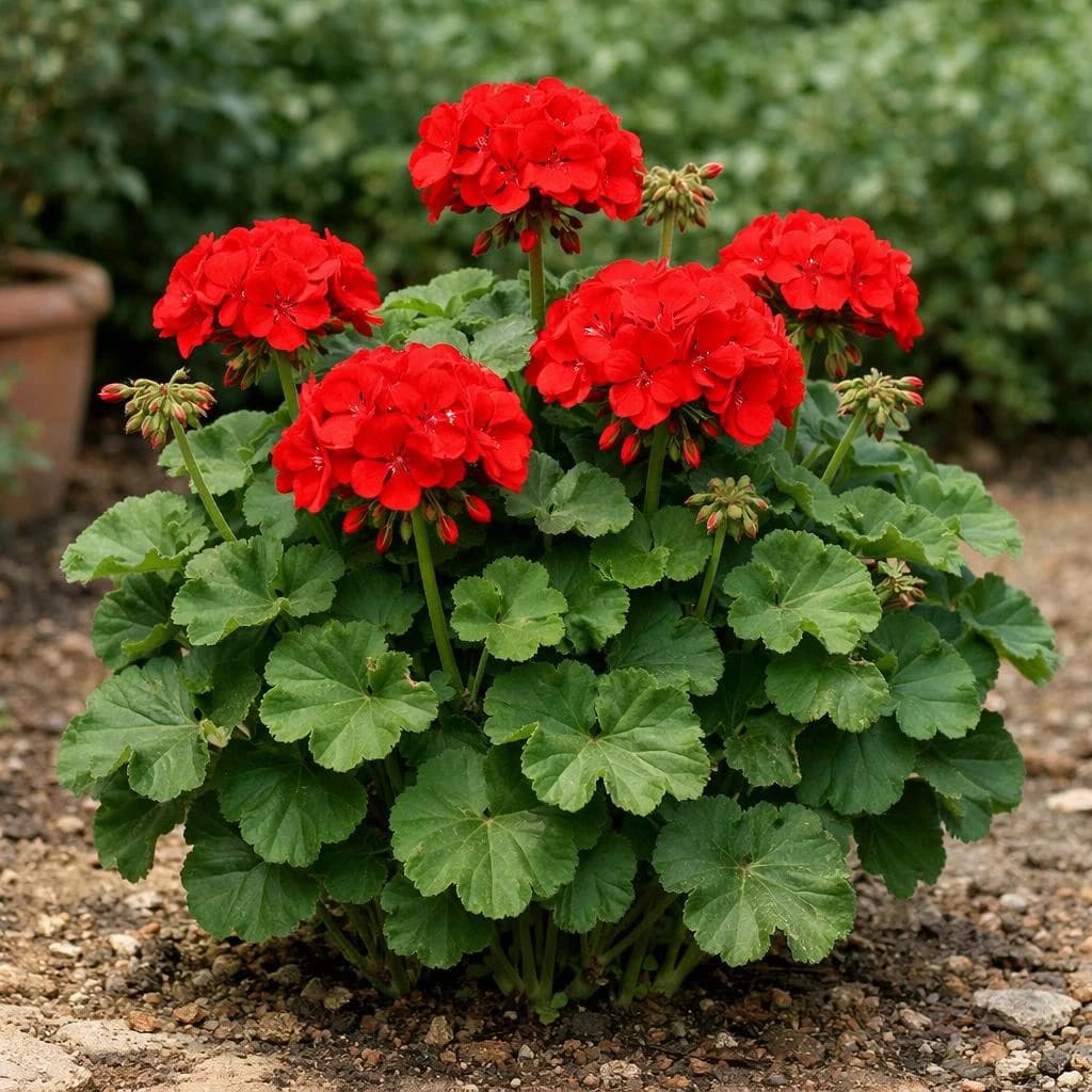 Geranium mature