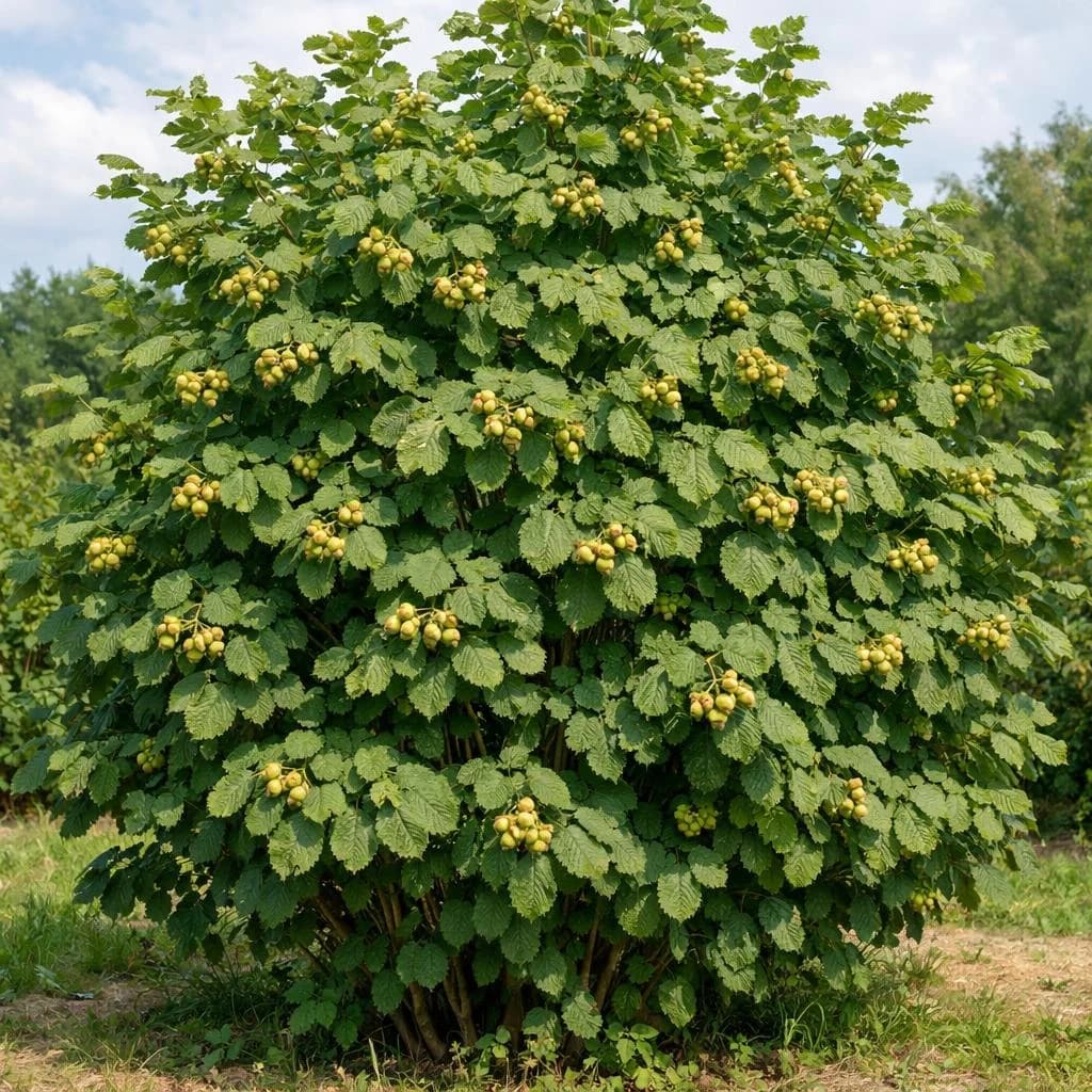 Hazelnut mature