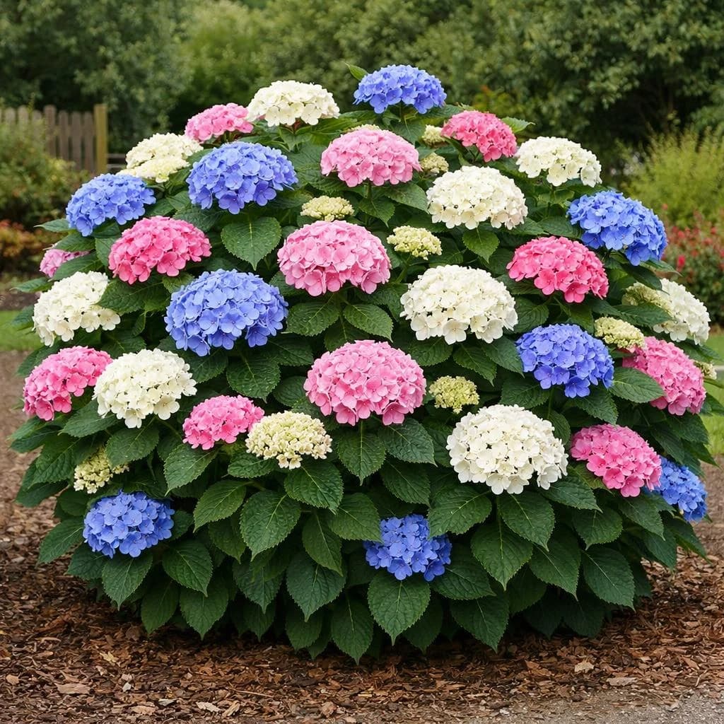 Hydrangea mature