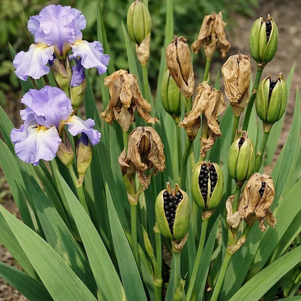 Iris seeds