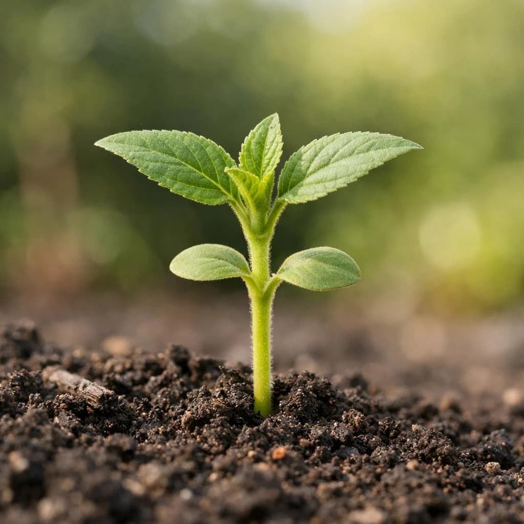 Jerusalem Artichoke seedling