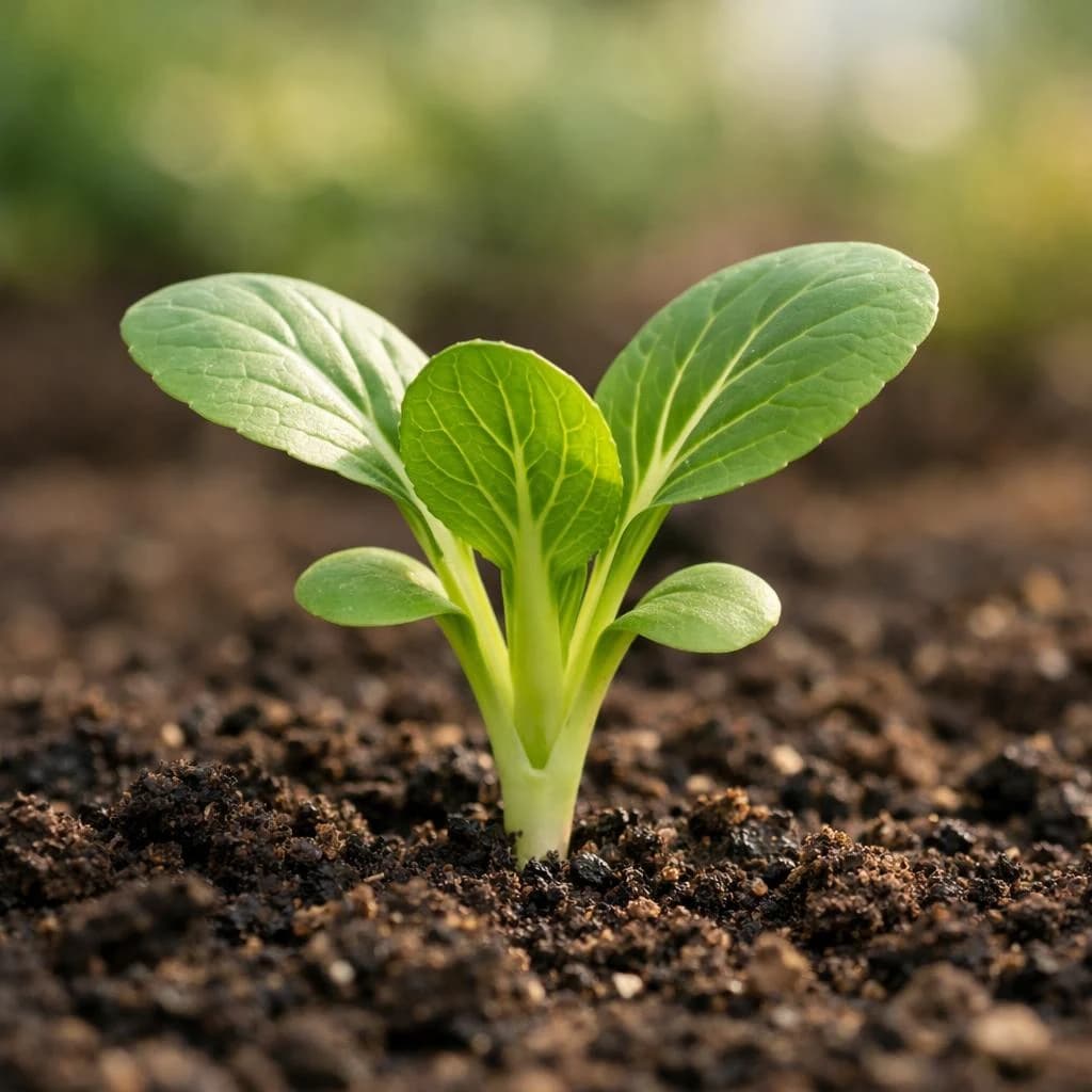 Pak Choi seedling