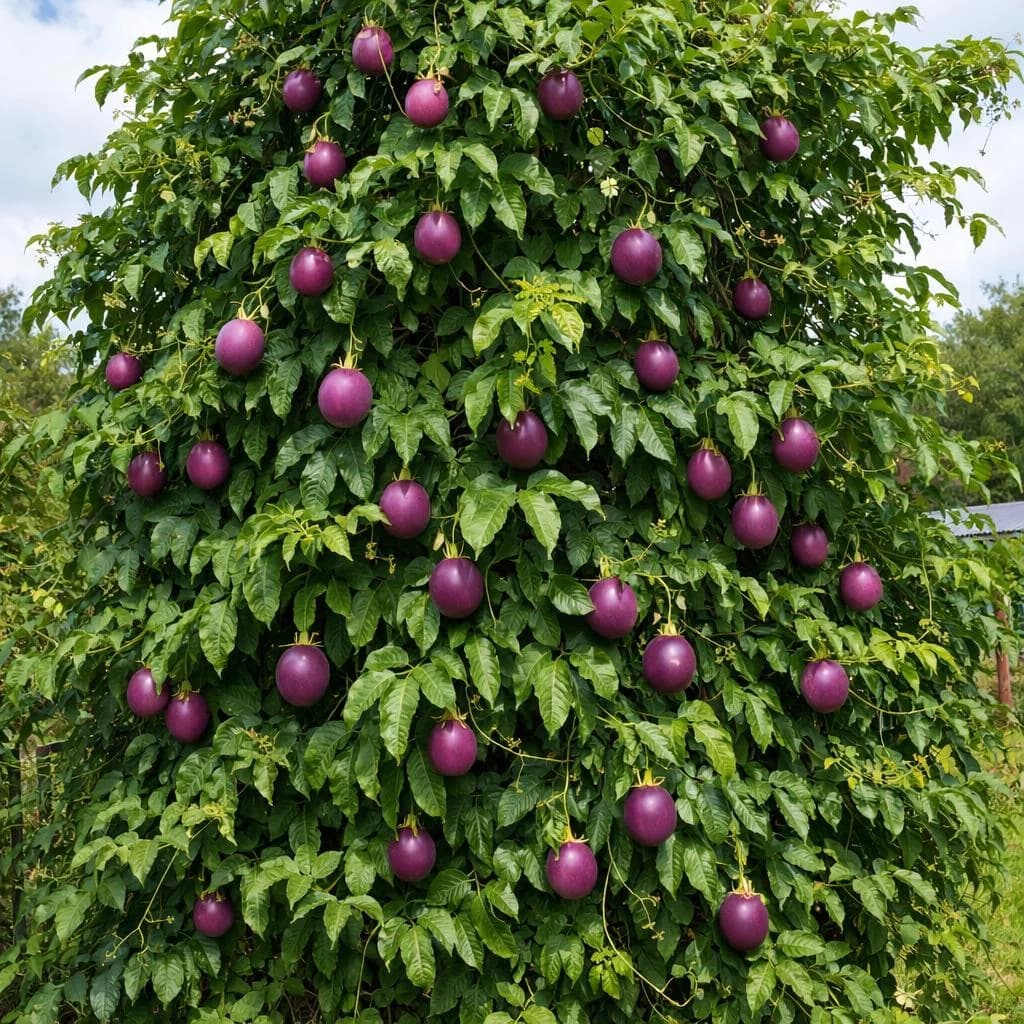 Passionfruit mature